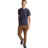 Men'S Stretch Bags Trousers Woodland Brown