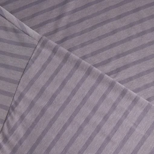 Women'S Harbour Sleeve Top Mauve Grey Marl Stripe