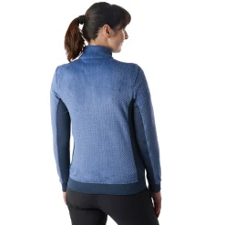 Women'S Komondor Fleece Heather Blue/Eclipse Blue